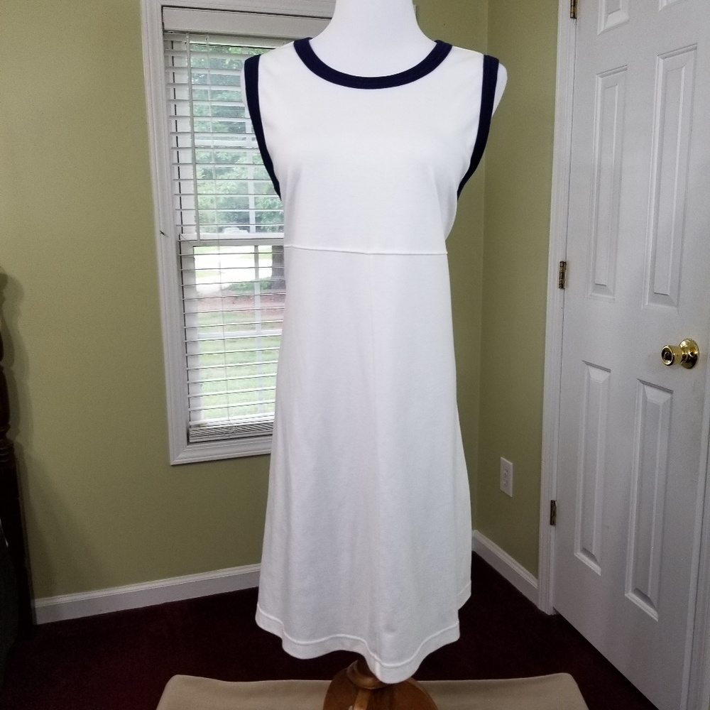 Lands End sleeveless dress